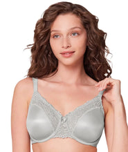 Load image into Gallery viewer, Triumph Ladyform Soft Wired minimiser bra pink and platinum