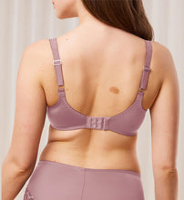 Load image into Gallery viewer, Triumph Ladyform Soft Wired minimiser bra pink and platinum