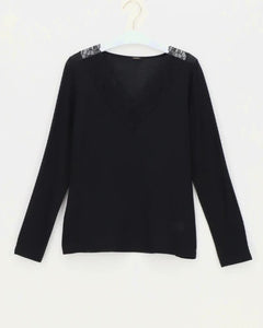 Oroblu perfect line cashmere lace T-shirt long