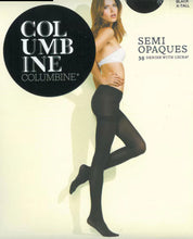Load image into Gallery viewer, Columbine Semi Opaque 30 Denier with Lycra Pantyhose  10301