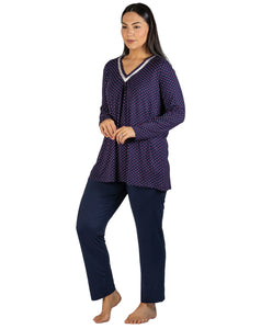 Yuu Long Sleeve PJ set Y247wd