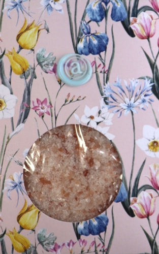 Anoint pink bath salts envelope
