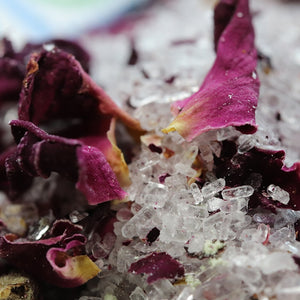 Anoint rose bath salts