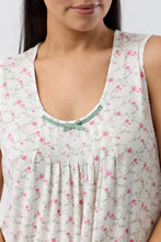Load image into Gallery viewer, Yuu Sleeveless Tea Rose nightie Y463T5