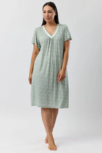 Load image into Gallery viewer, Yuu leaf Short sleeved nightie Y344L