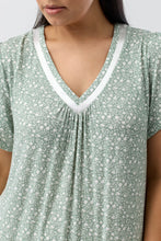 Load image into Gallery viewer, Yuu leaf Short sleeved nightie Y344L
