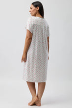 Load image into Gallery viewer, Yuu Tea Rose short sleeved nightie Y346T