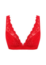 Load image into Gallery viewer, Red Embrace Soft Cup Bra and Bikini Brief set