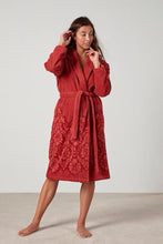 Load image into Gallery viewer, Baksana Gia Cotton Robe/Dressing Gown Cotton Velour