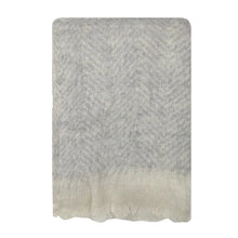 Load image into Gallery viewer, Linens and More Wool/Mohair Blend Throw - Nana Knee Blanket NZ Throws