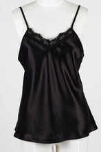 Load image into Gallery viewer, Carmen Kirstein silk cami with lace