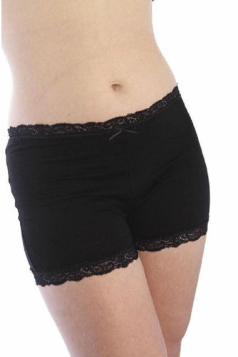 Merino boxer with lace trim ns356