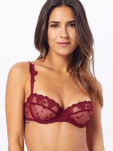 Load image into Gallery viewer, P40650 Half cup bra White Nights