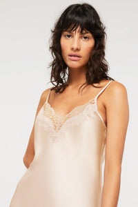 GBS202 Silk Camisole with Lace