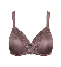 Load image into Gallery viewer, Triumph Ladyform Soft Wired minimiser bra pink and platinum