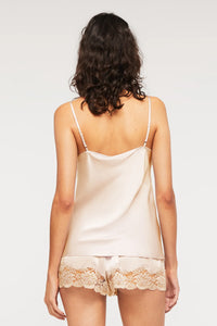 GBS202 Silk Camisole with Lace