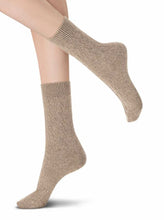 Load image into Gallery viewer, Oroblu Gwen cashmere blend ankle sock